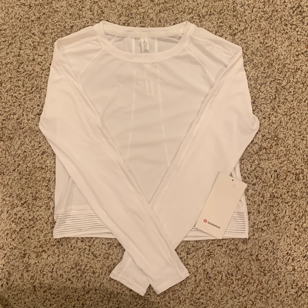 Lululemon Stripe in Stride Longsleeve